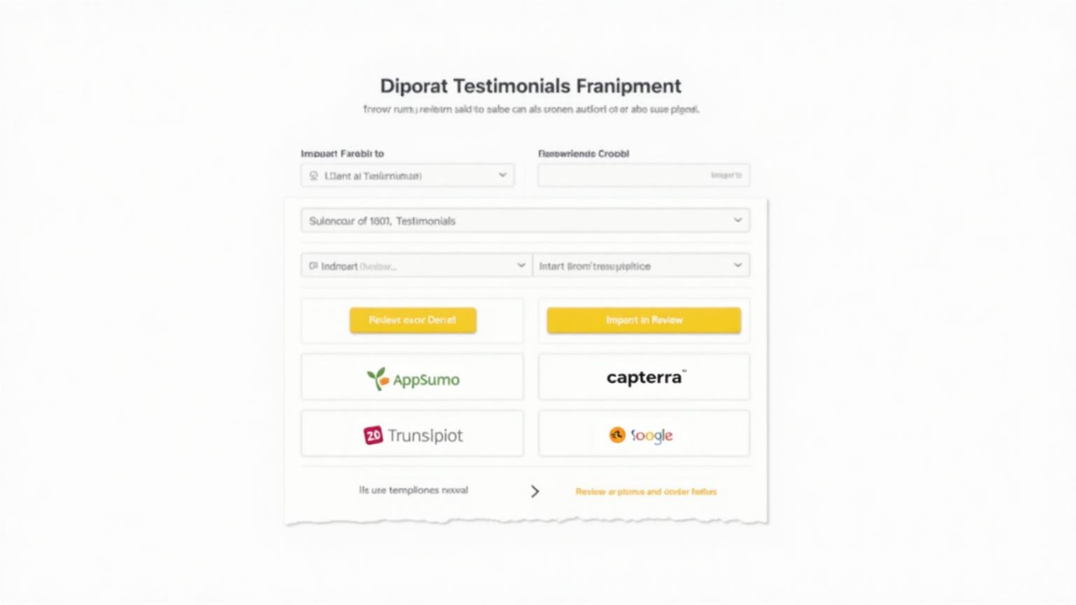 Import or Collect feature screenshot