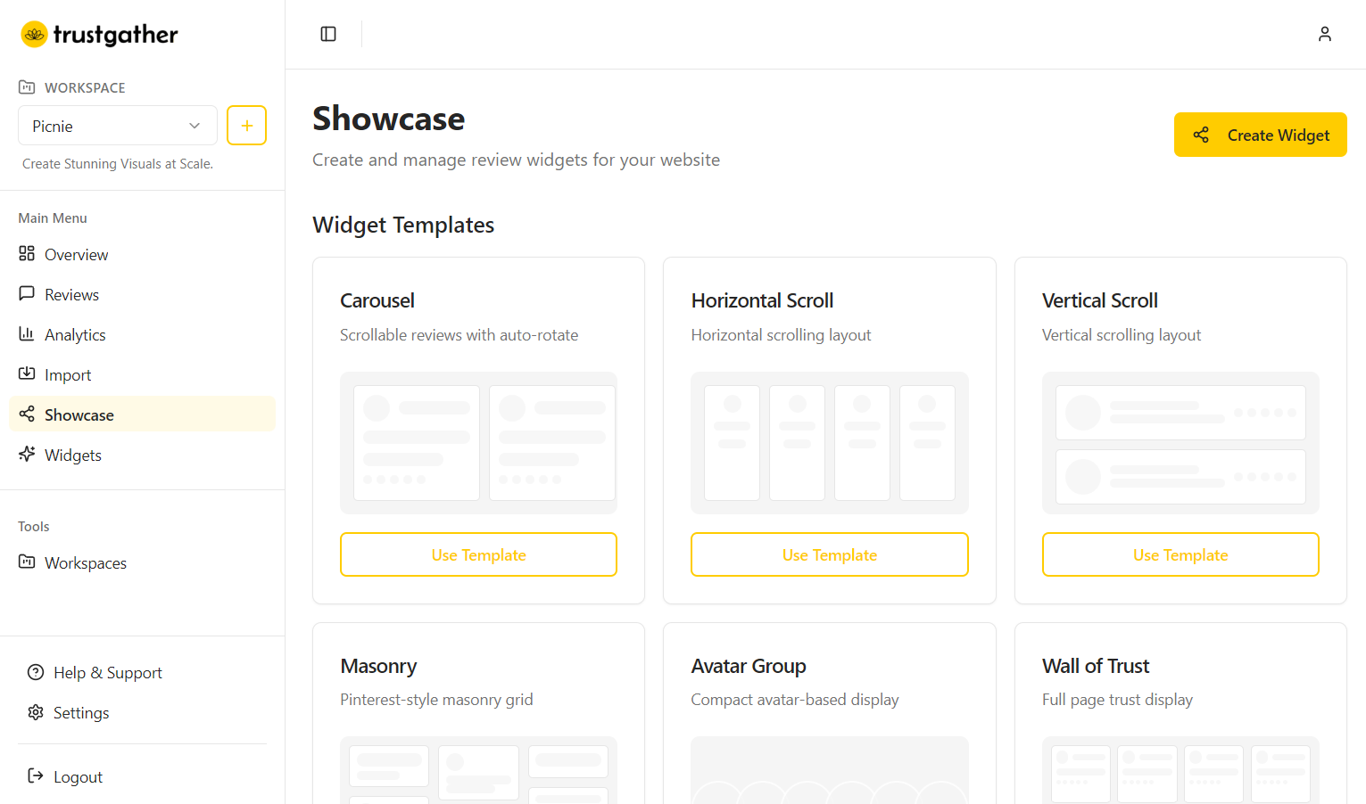 Display & Share feature
